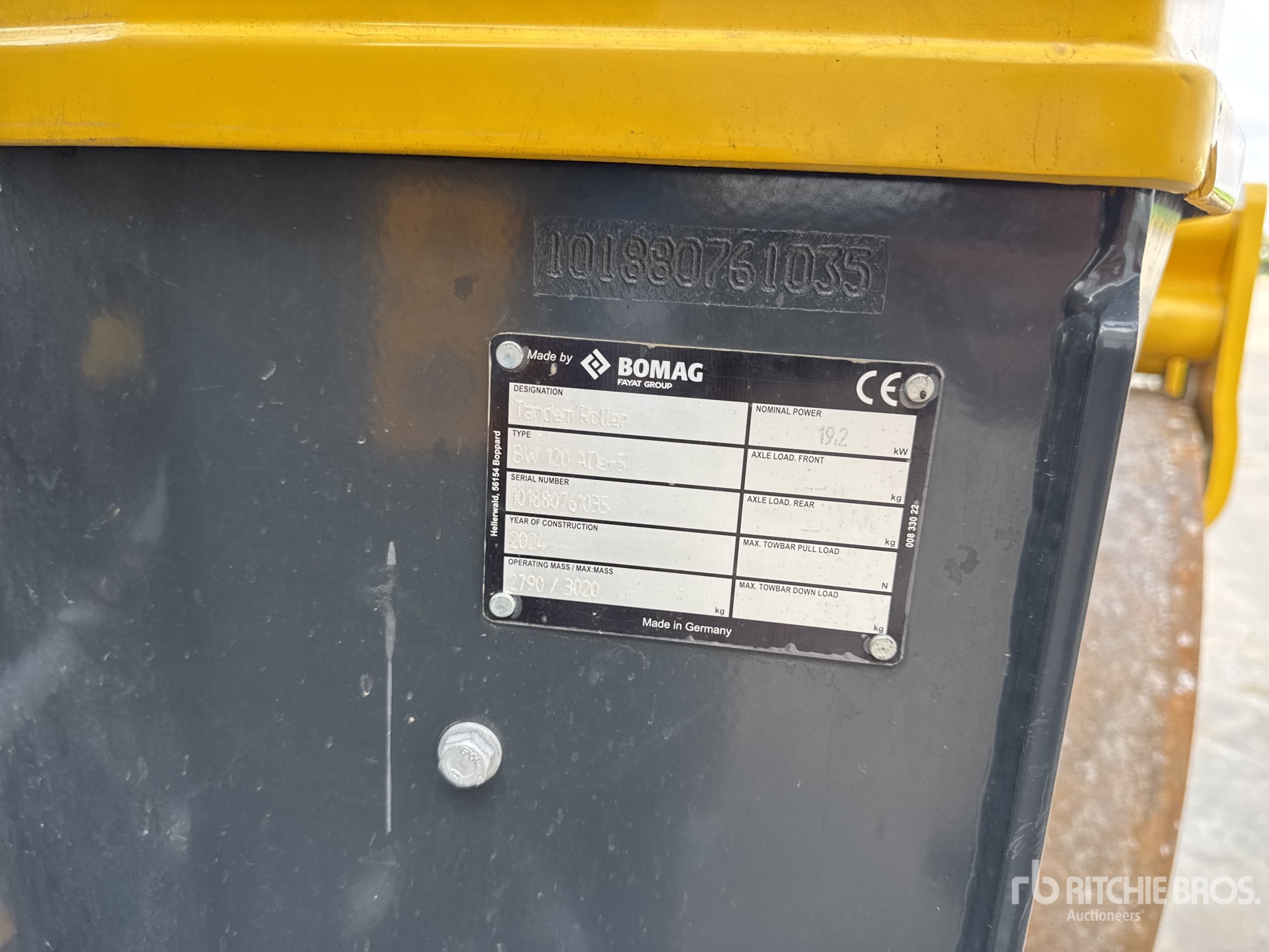 2024 Bomag BW120ADE-5