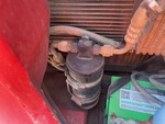 Engine with A/C Compressor
