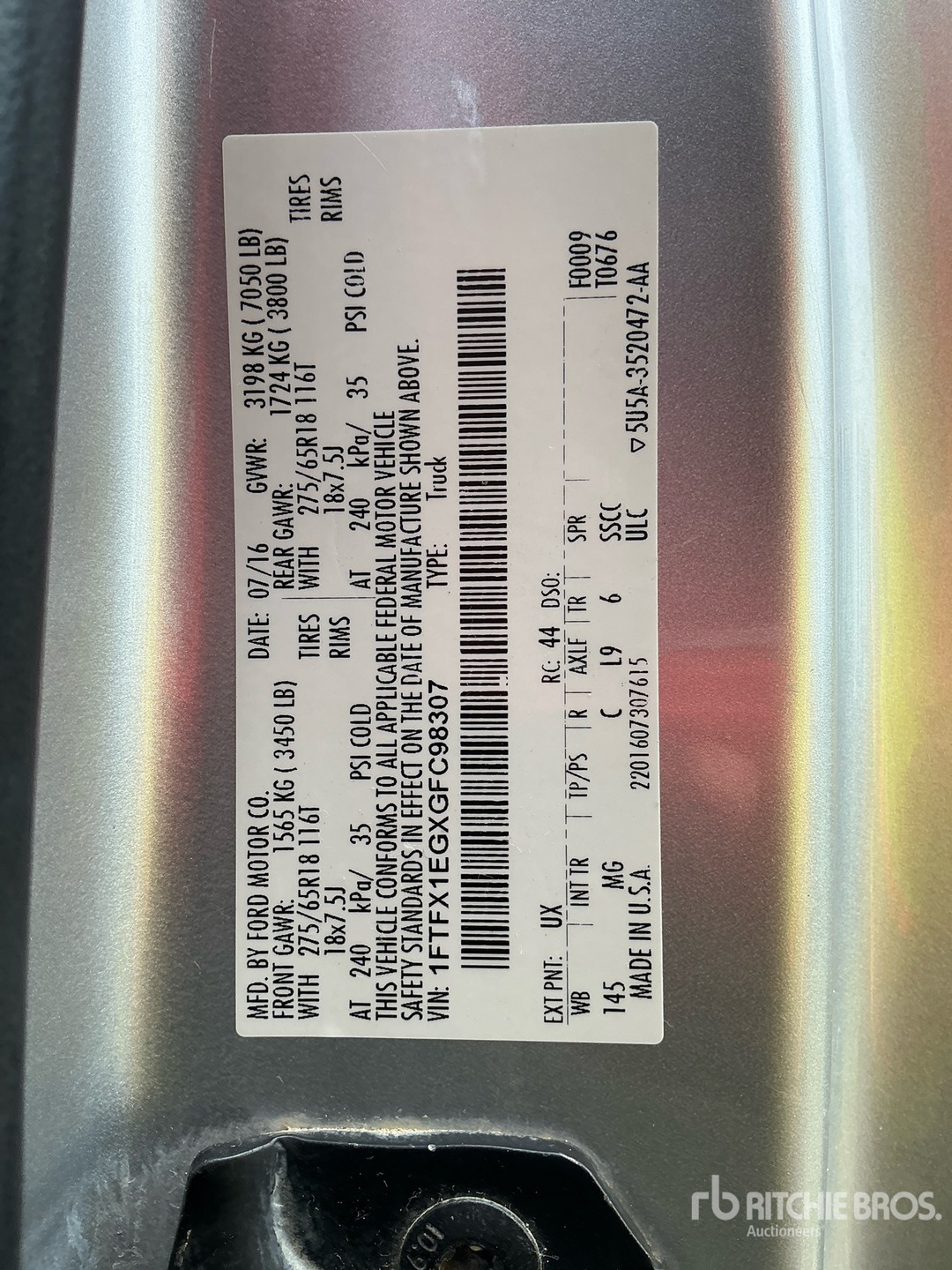 2016 Ford F-150