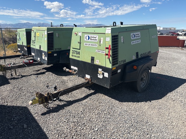 2019 Sullair 375H DPQ-JD3 Air Compressor