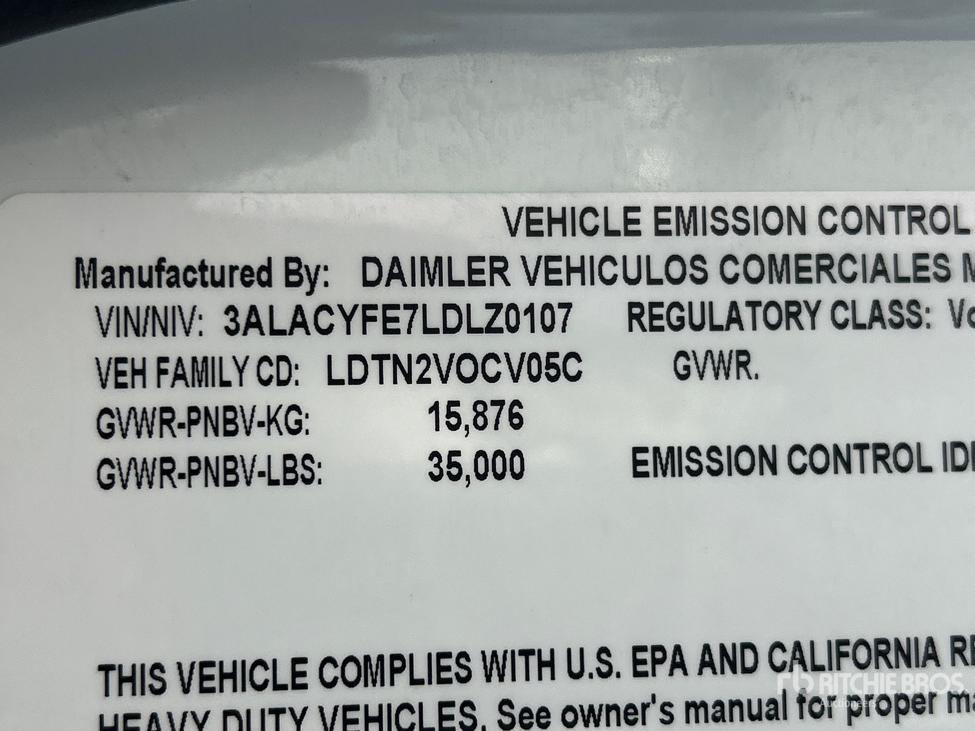 2020 Freightliner M2 106