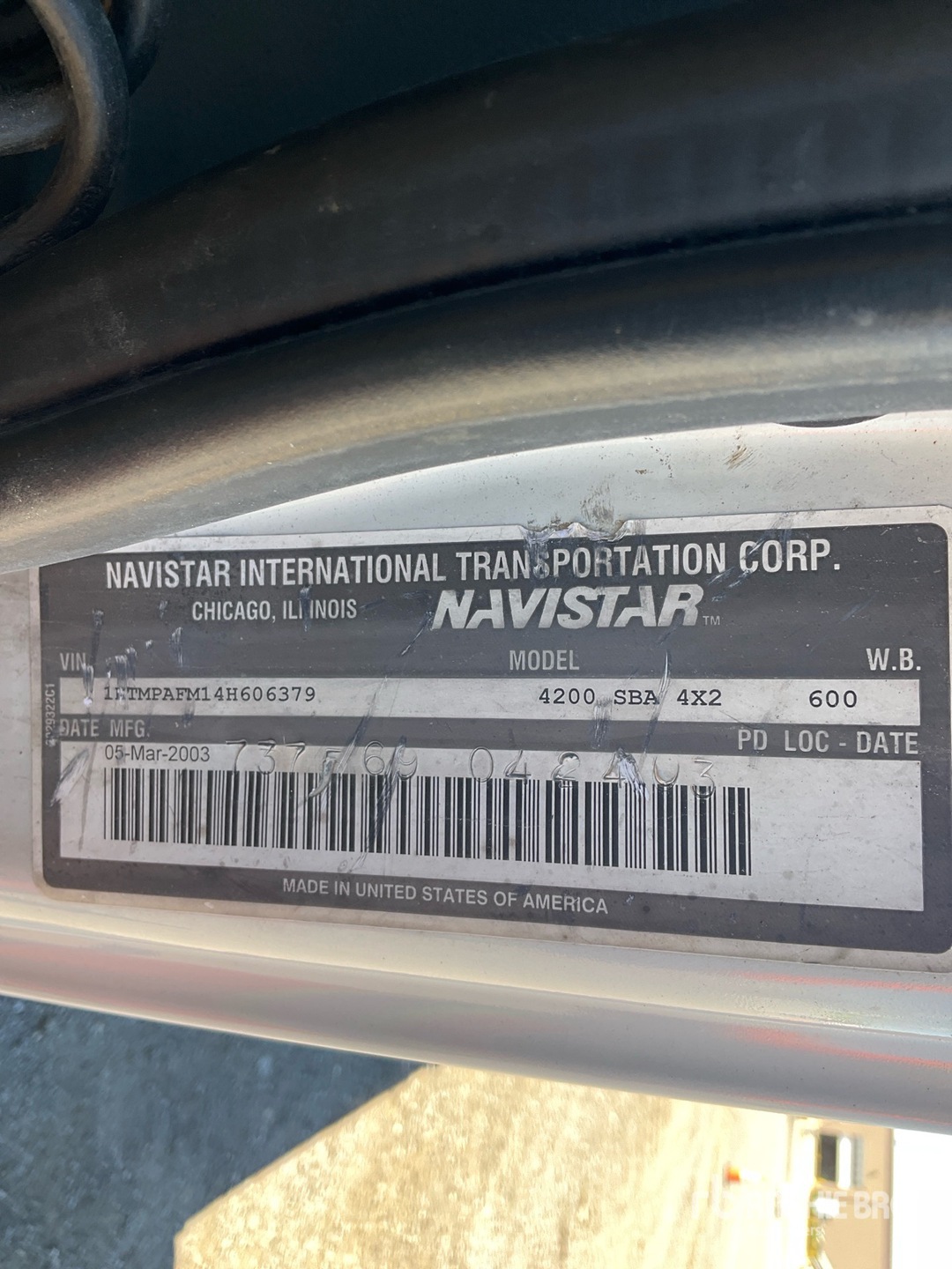 2004 International 4200 SBA