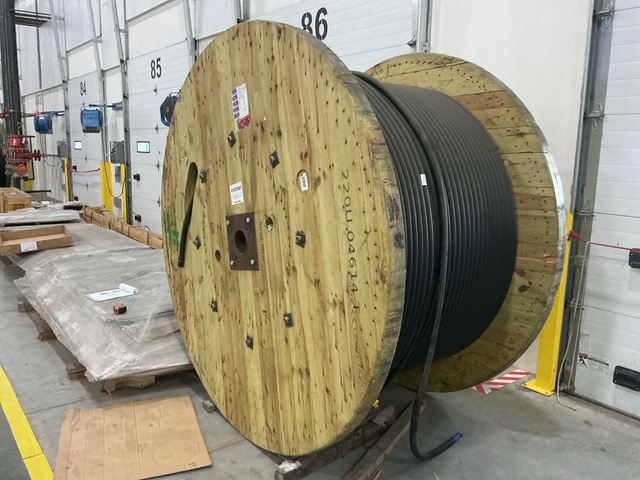 (1) Reel of 6464MCMRHW-2 Copper Cable (Unused)