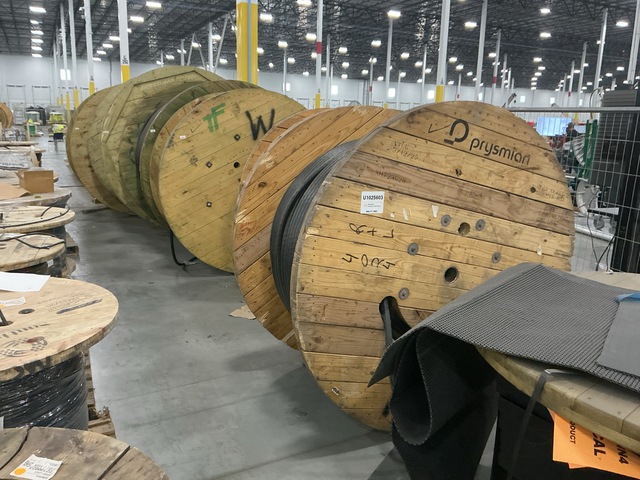 Quantity of (6) Copper Wire Reels (Unused)
