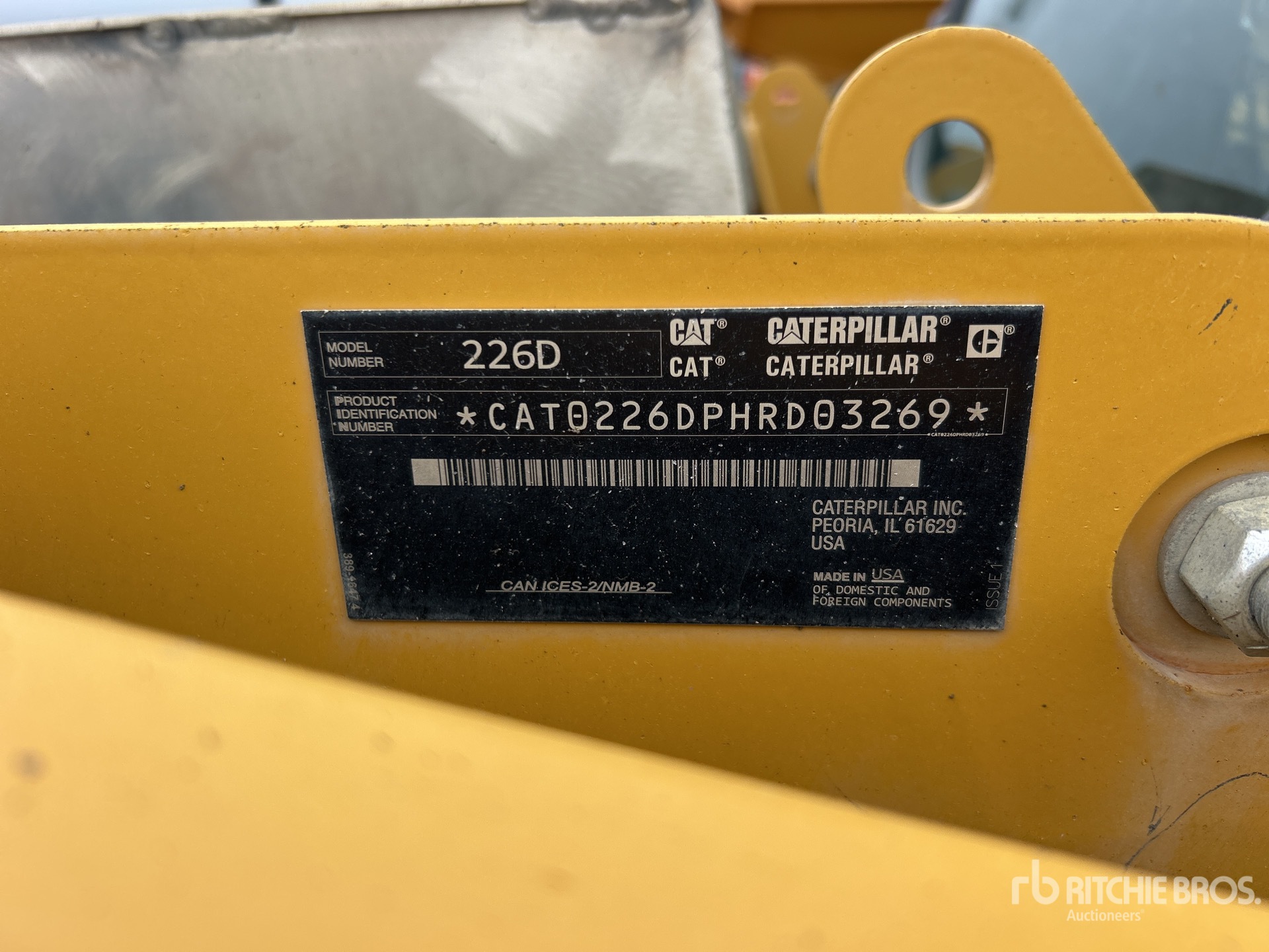 2018 Caterpillar 226D