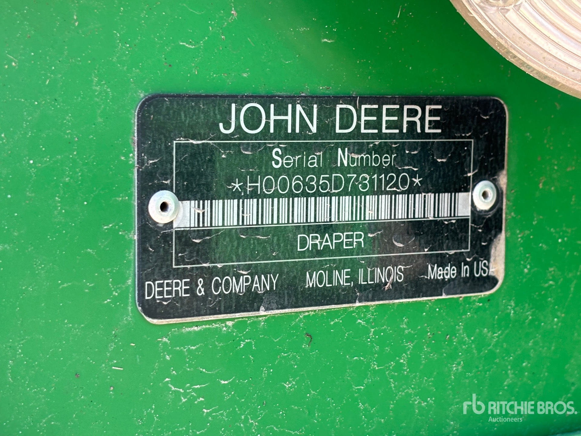 2009 John Deere 635D