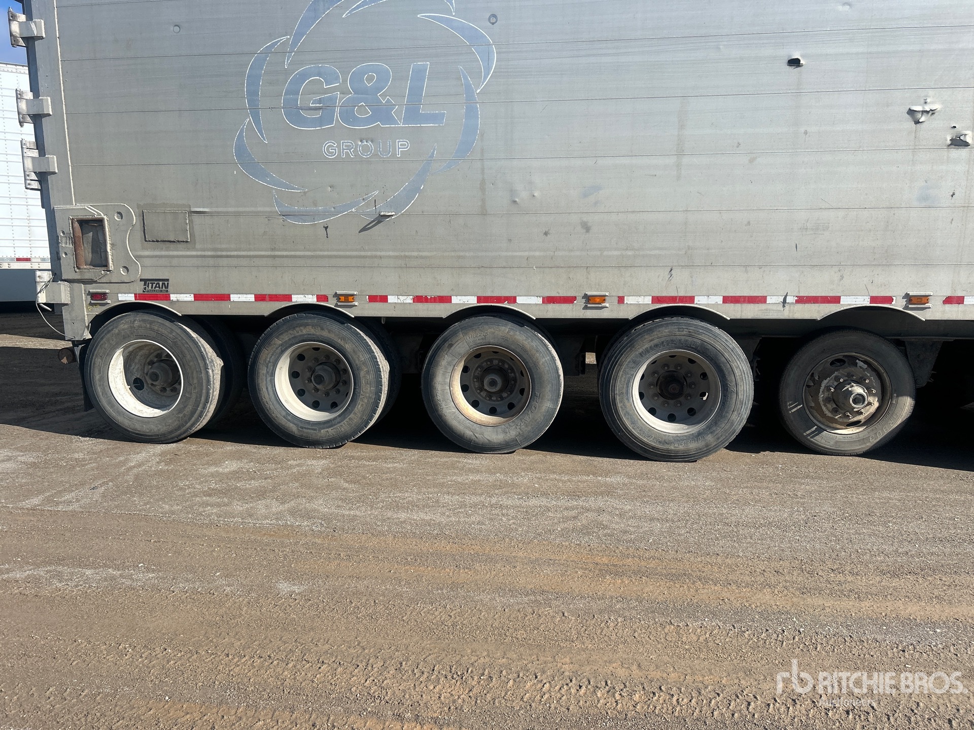 2012 Titan 53 FT 7/AXLE ALUMINUM
