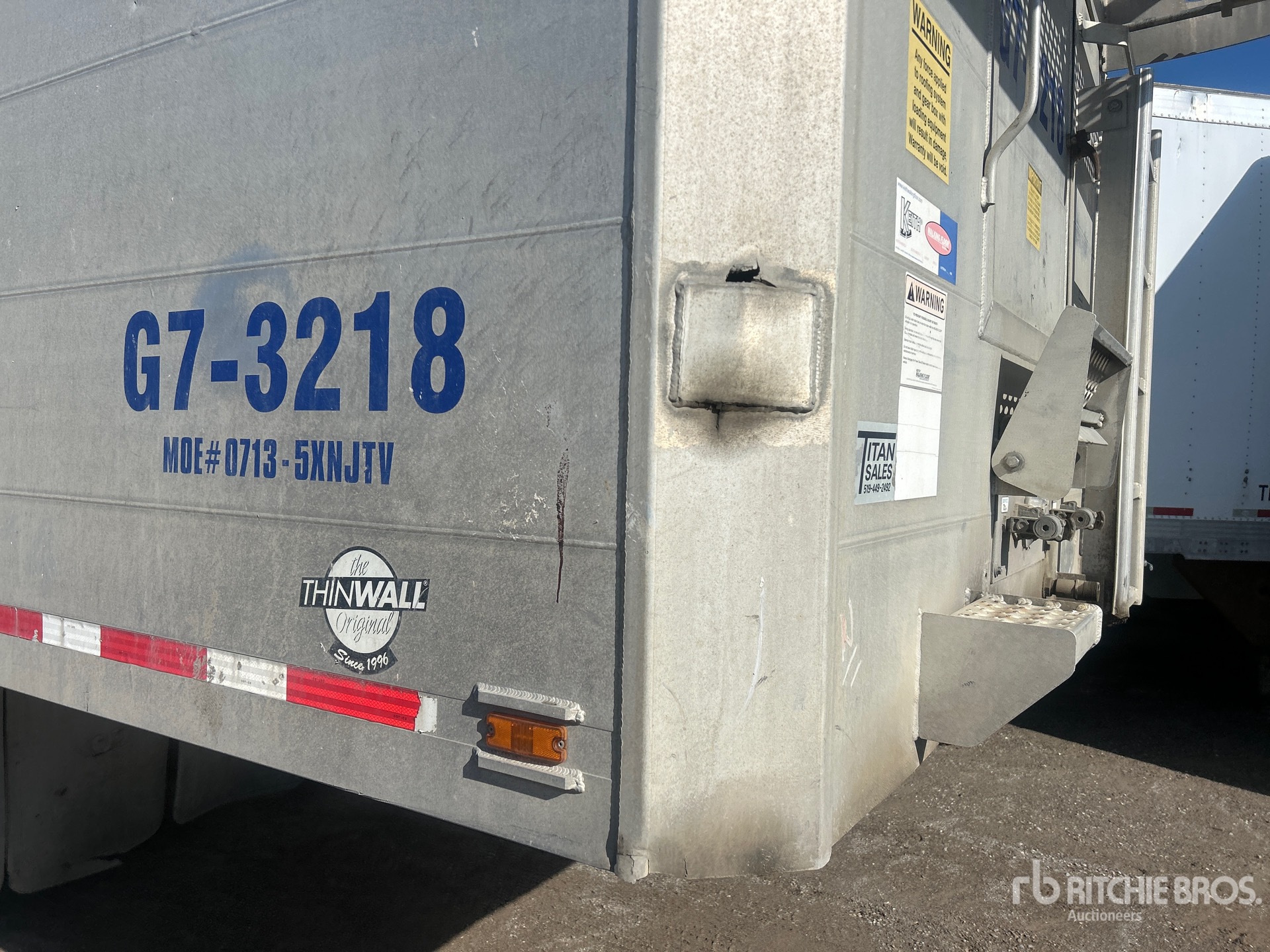 2012 Titan 53 FT 7/AXLE ALUMINUM