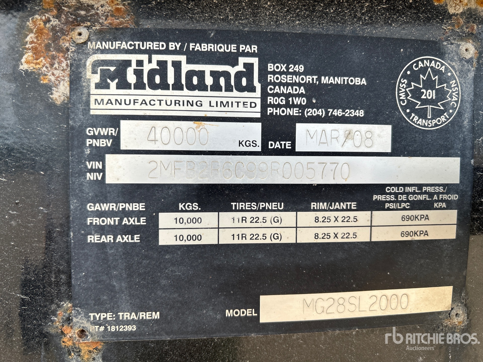 2009 Midland SL2000