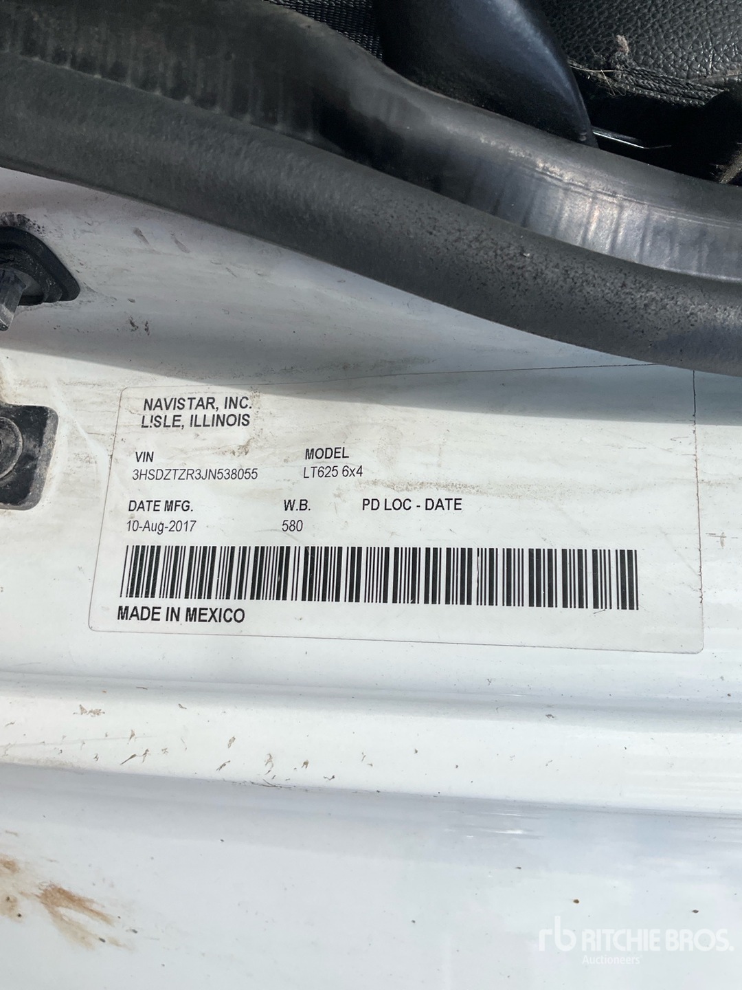2018 International LT625