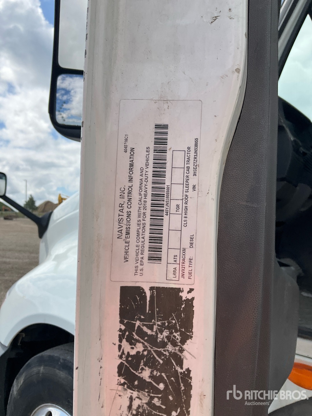 2018 International LT625