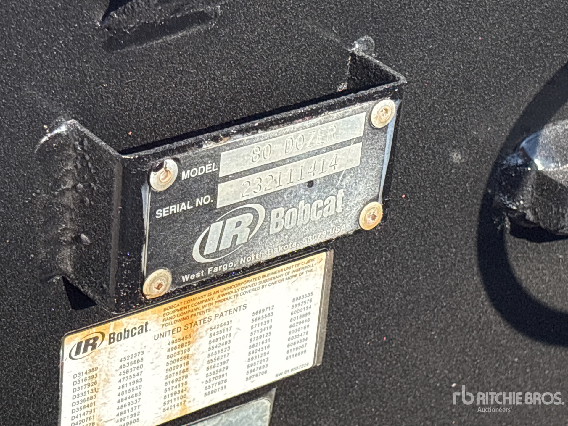Bobcat 80 IN PAT