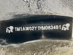 General Appearance with Frame Stamp Serial Number/VIN Photo