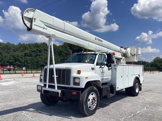 1996 Terex high ranger 5FB-52 52 ft on 1997 Chevrolet C7 C7500 4x2 Bucket Truck