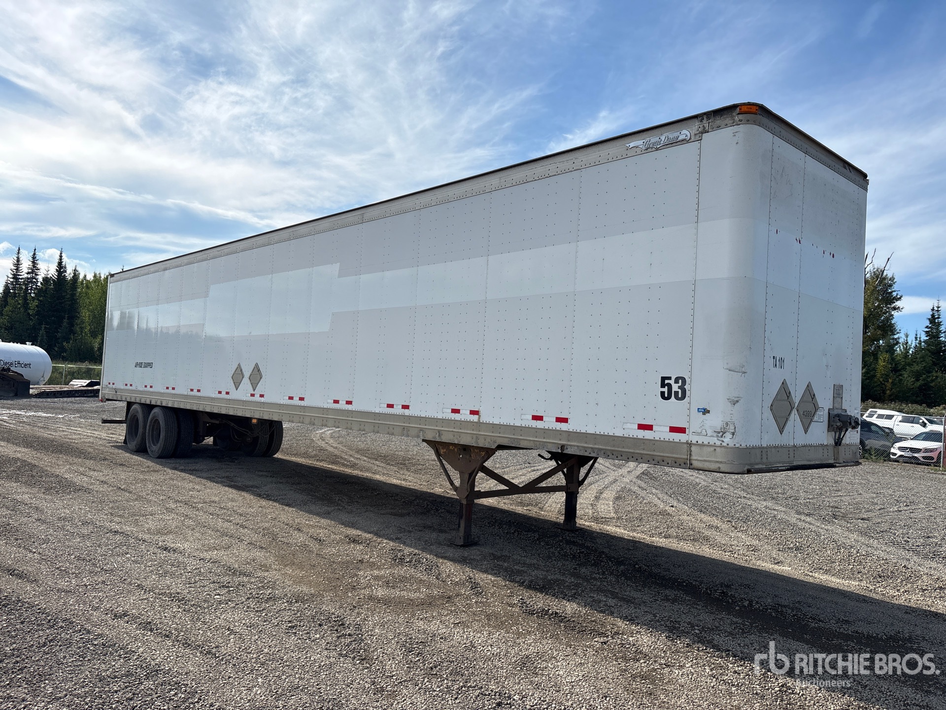 2007 Great Dane 53 ft x 102 in T/A