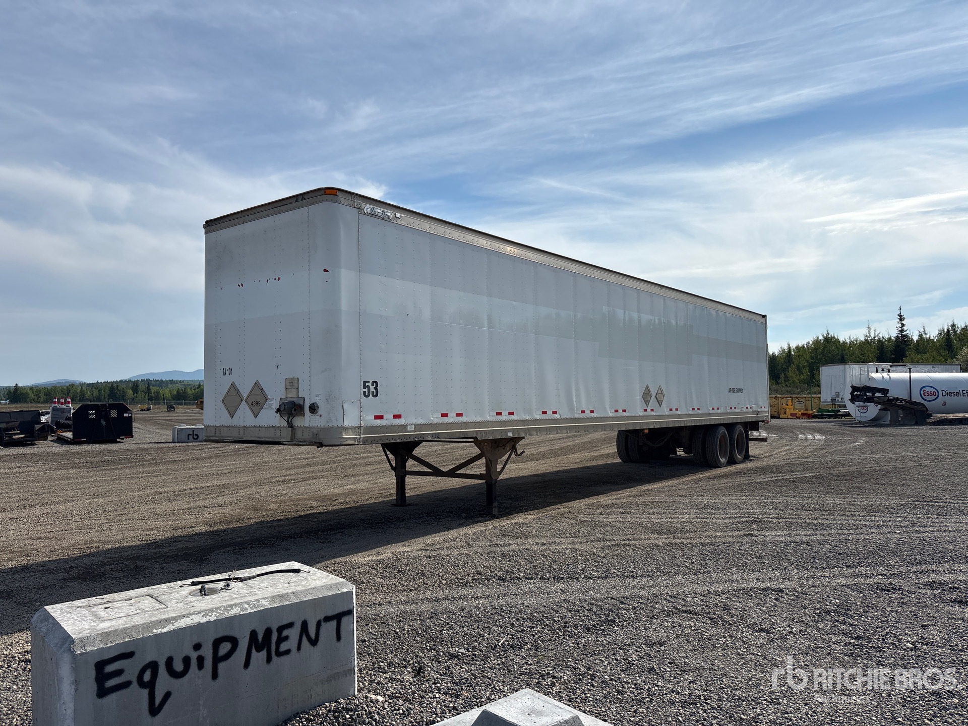 2007 Great Dane 53 ft x 102 in T/A