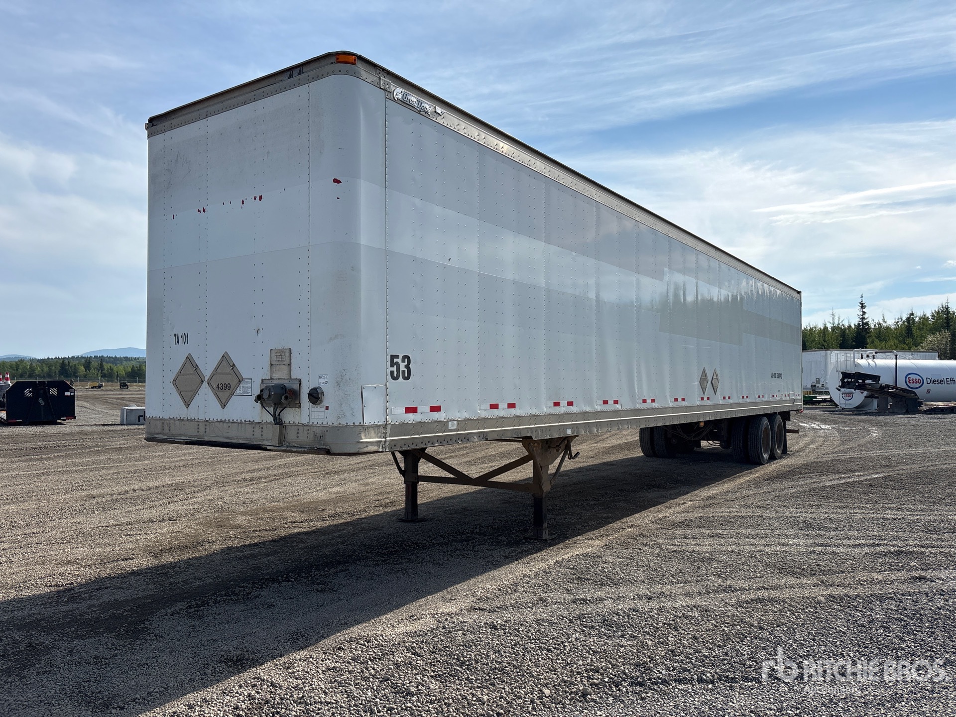 2007 Great Dane 53 ft x 102 in T/A
