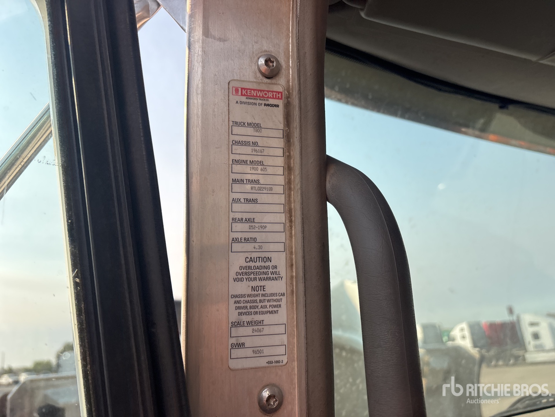 2018 Kenworth T800