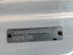 General Appearance with Frame Stamp Serial Number/VIN Photo