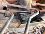 Engine with Emission Label