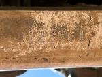 General Appearance with Frame Stamp Serial Number/VIN Photo