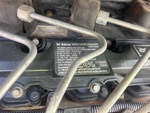 Engine with Emission Label