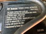 Silnik with Emission Label