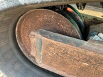 Chassis with Zużycie przednich kół napinających