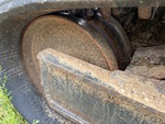 Chassis with Desgaste de las poleas intermedias frontales