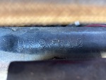 General Appearance with Frame Stamp Serial Number/VIN Photo
