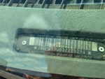 General Appearance with Frame Stamp Serial Number/VIN Photo