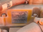 Engine with Emission Label
