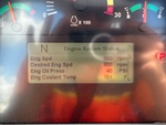 Control Station with Engine Oil Pressure
