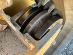Undercarriage with Rear idler wear