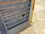 General Appearance with Sheet Metal (fiberglass) Condition