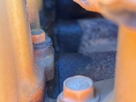 Engine with Oil Leaks