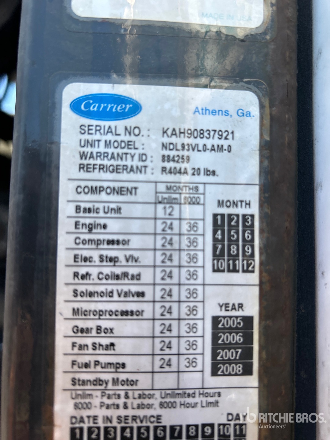 2006 Utility VS2RA