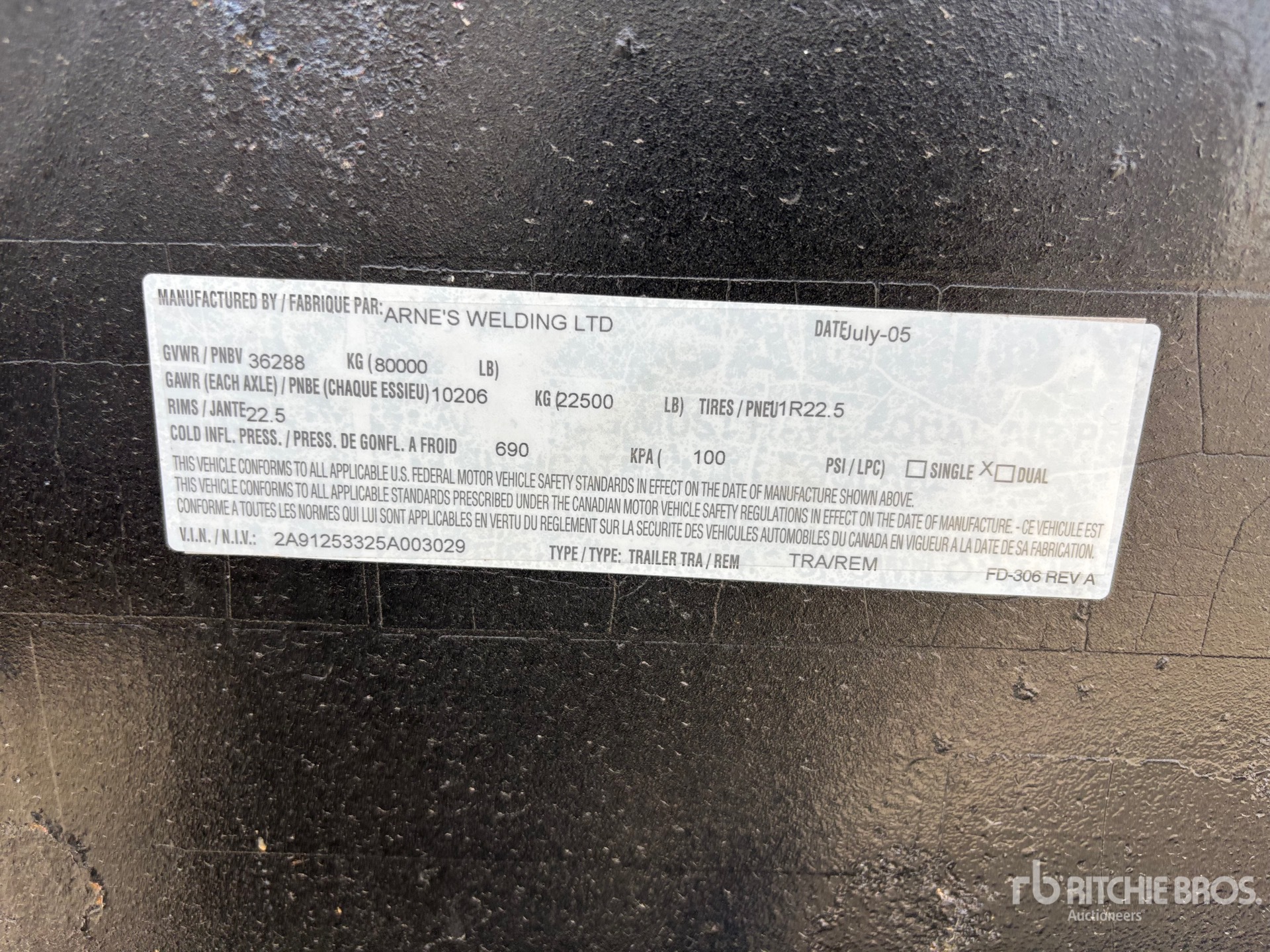2005 Arnes TRI/A