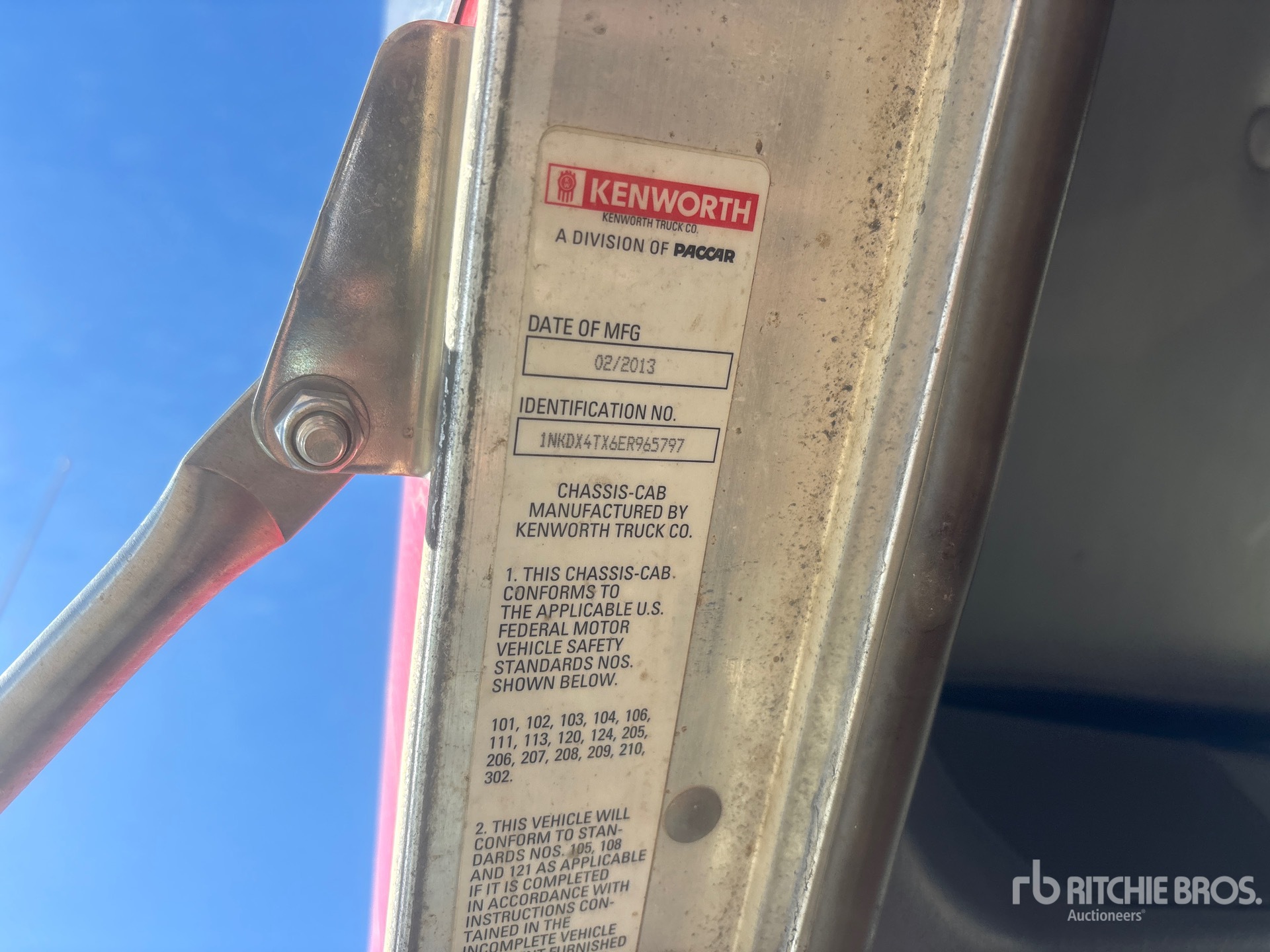 2014 Kenworth T800