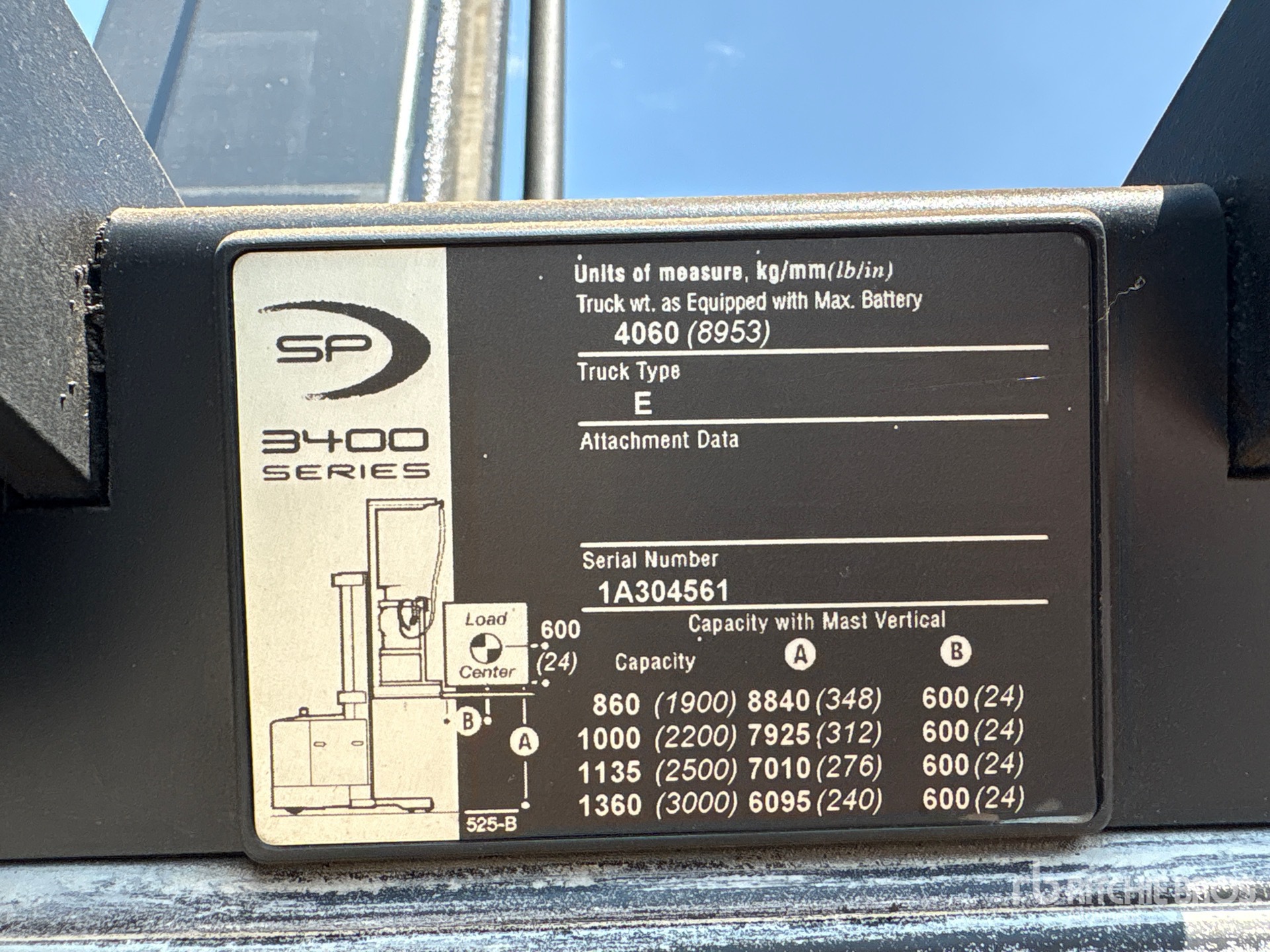 2006 Crown SP3450H-30