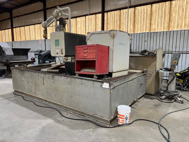 Quantity of (7) 2010 CNC 713633-1 Waterjet Cutting Machine