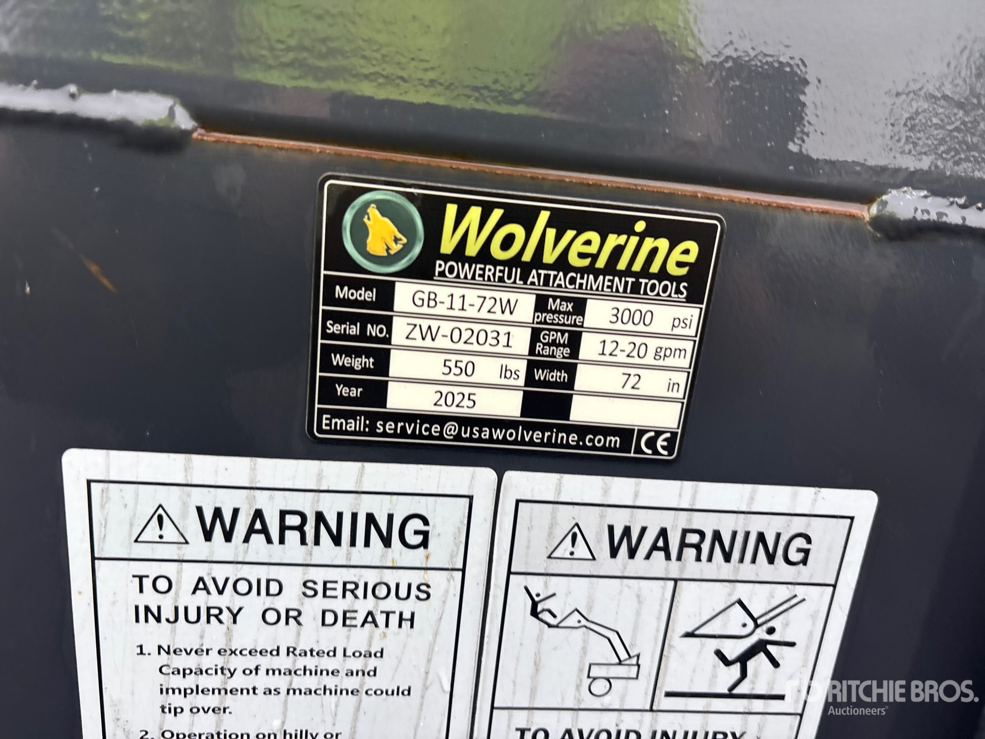 Wolverine GB-11-72W