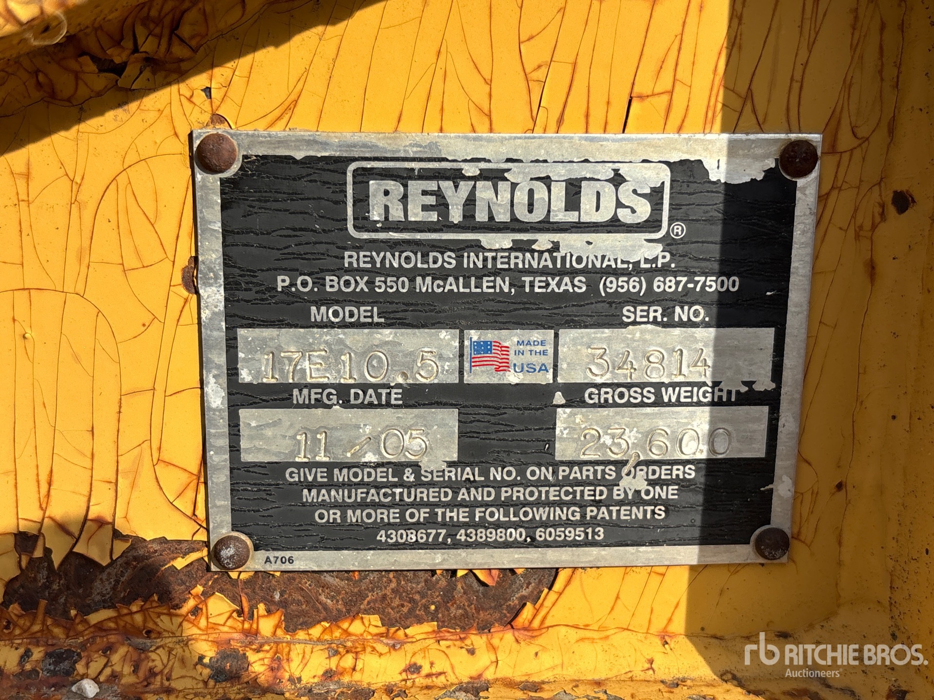 2005 Reynolds 17E10.5