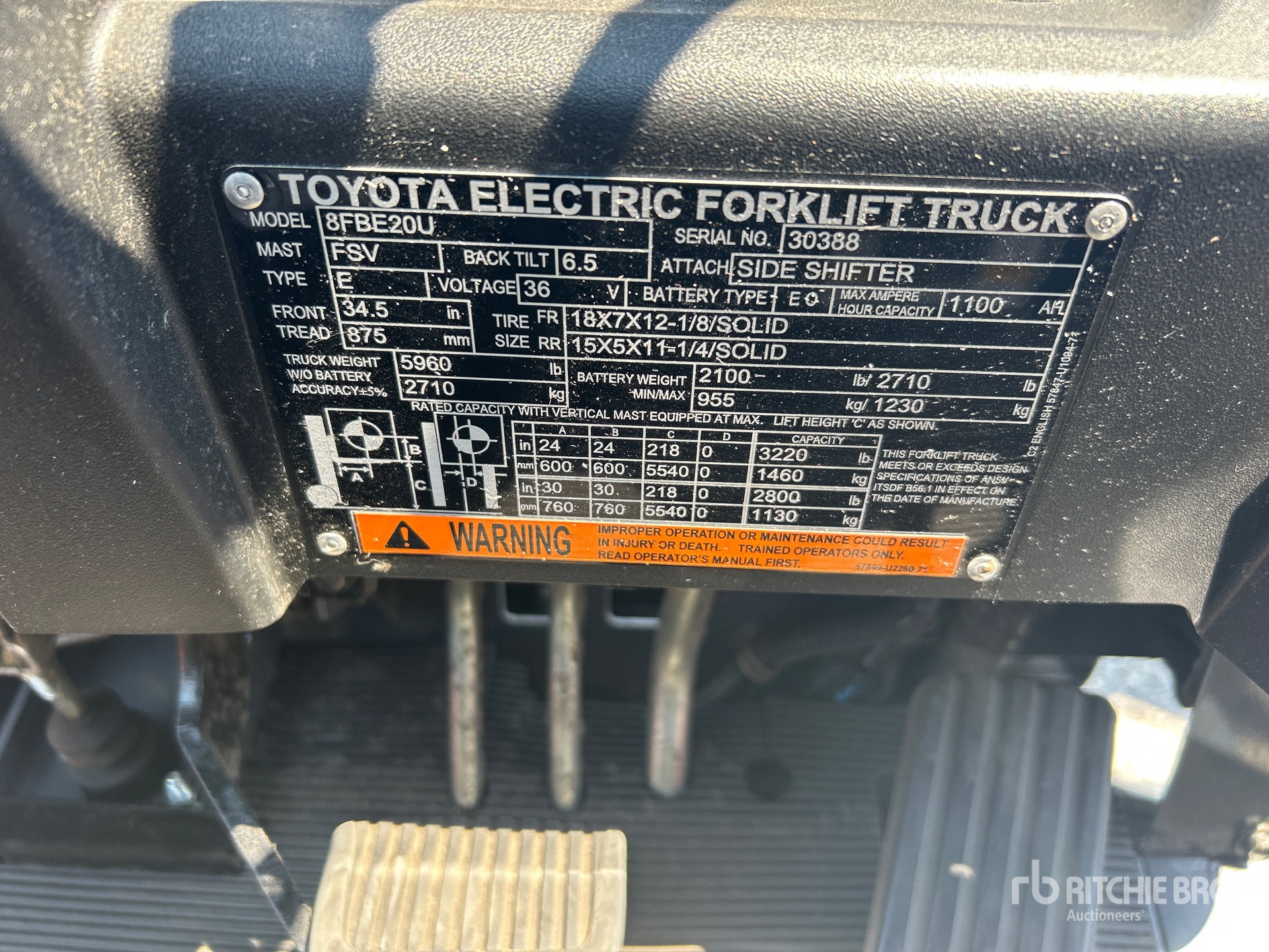 2023 Toyota 8FBE20U
