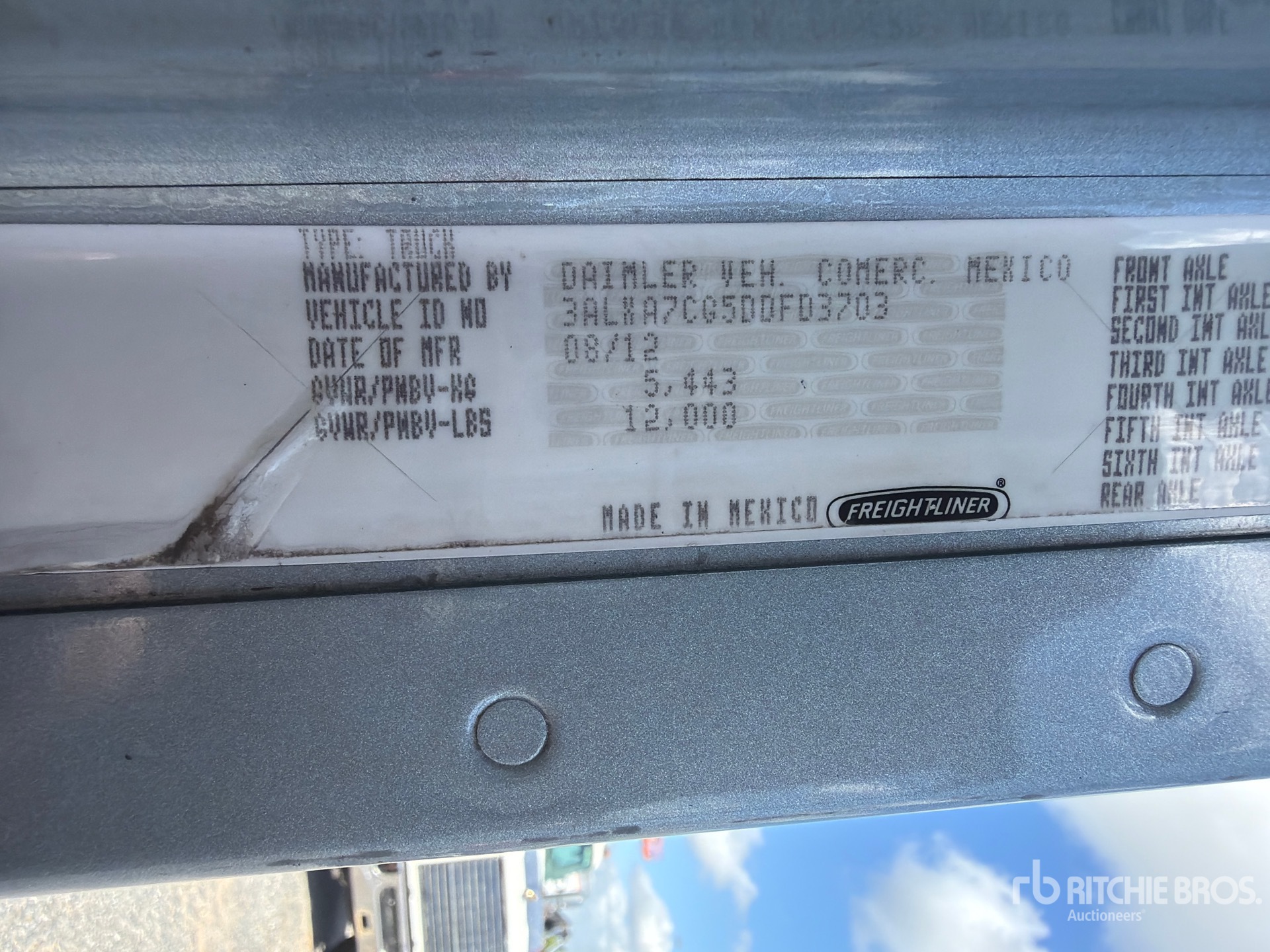 2013 Freightliner COLUMBIA 120