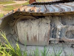 Undercarriage with Left Track Tensioner