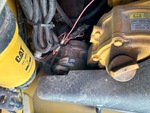 Engine with A/C Compressor