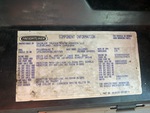 General Appearance with Frame Stamp Serial Number/VIN Photo