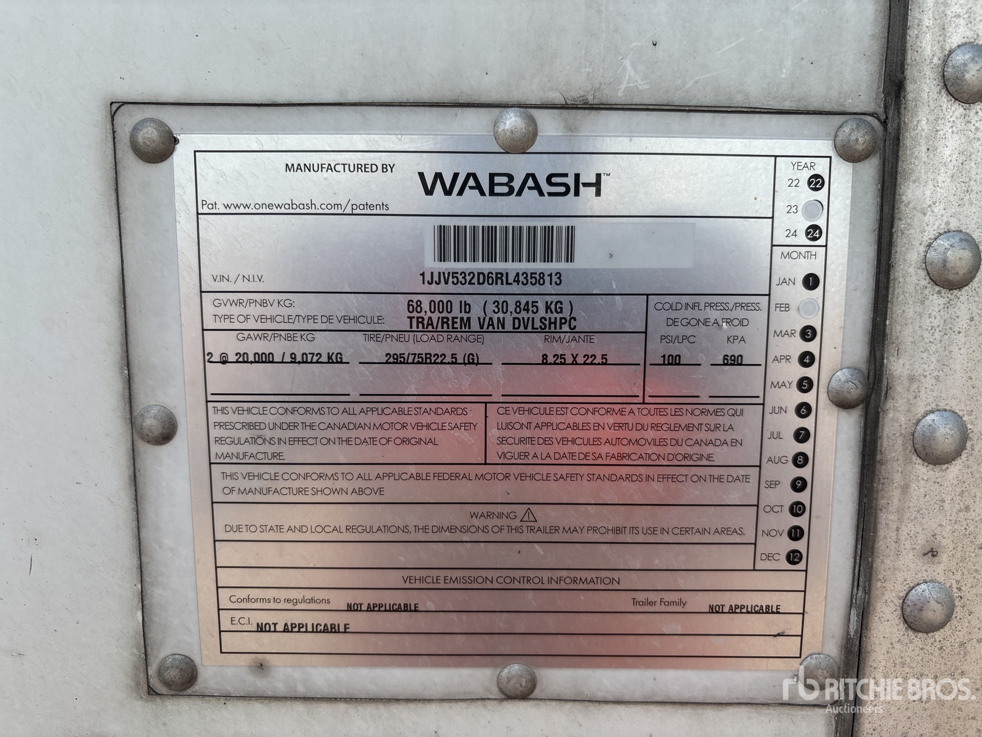 2024 Wabash DVLSHPC
