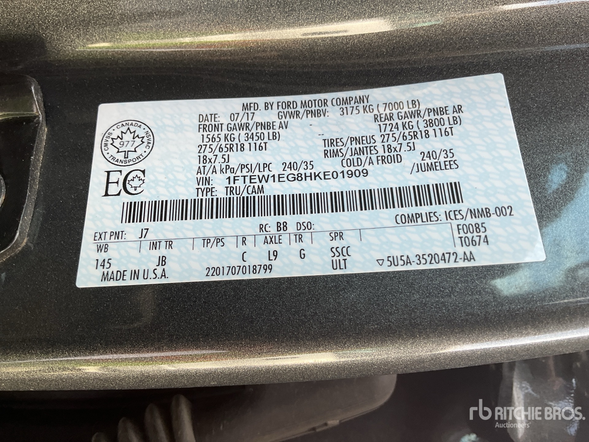 2017 Ford F-150